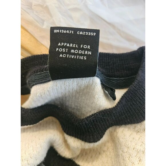 Deus Ex Machina Moto X Knit Crew Sweater - Black /Cream Size M - Picture 9 of 11